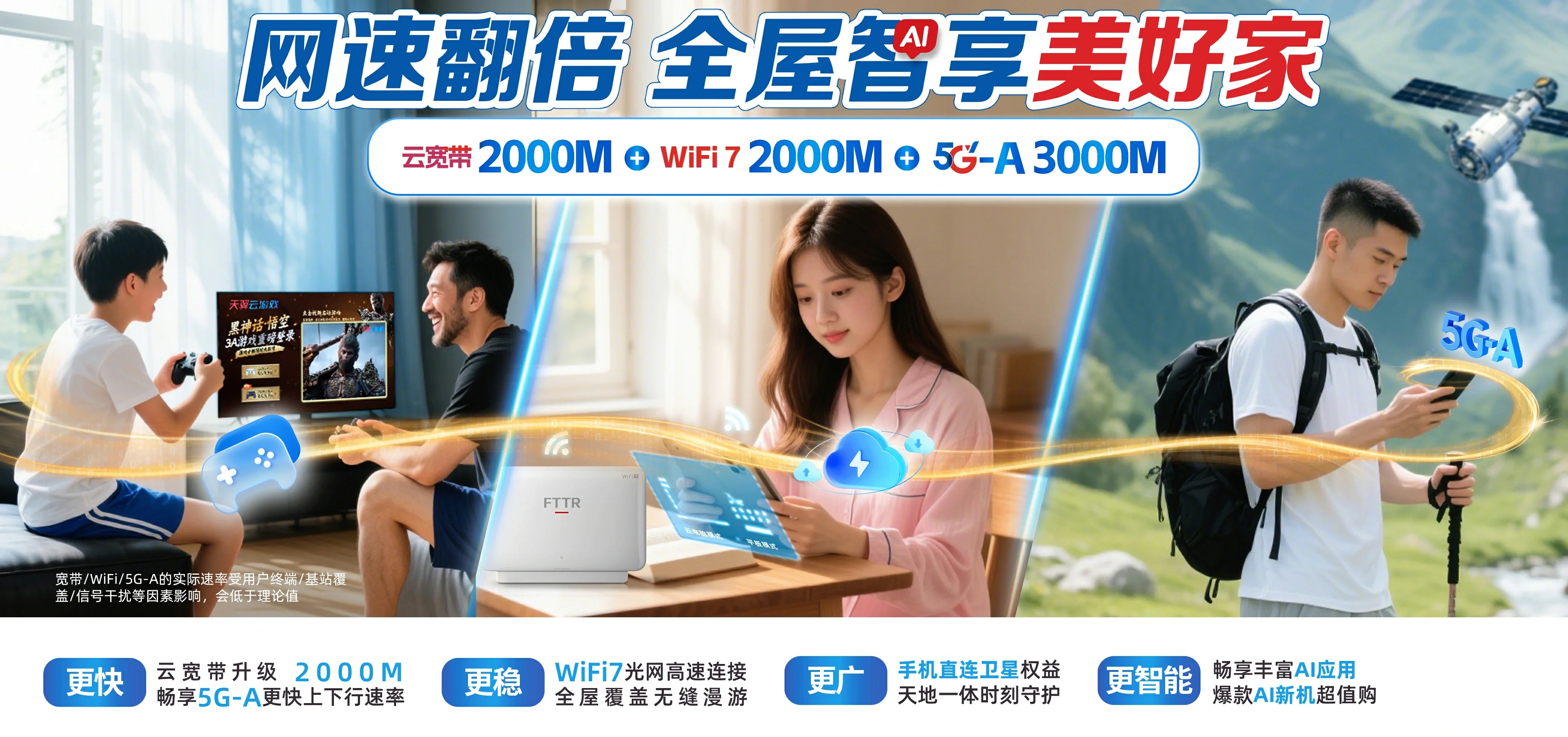 中国电信 铁力电信宽带 宽带套餐